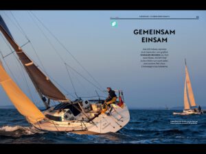 Tolle Werbung für den Greifswalder Segelsport