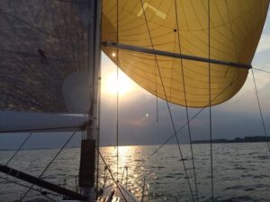 Imagine auf dem Weg zum Fastnet Race