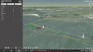 Zwischenwertung und Tracker bei der Greifswalder Mittwochsregatta