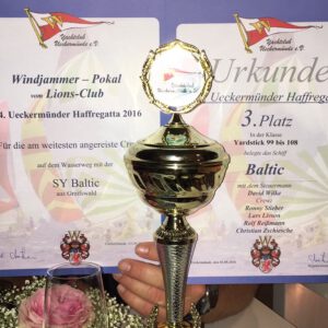 „Baltic“ goes to Ueckermünder Haffregatta oder Eine Seefahrt, die ist lustig