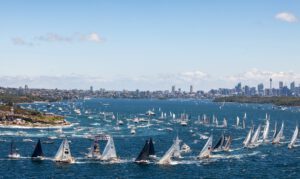 Familie Streckenbach beim Sydney Hobart Race