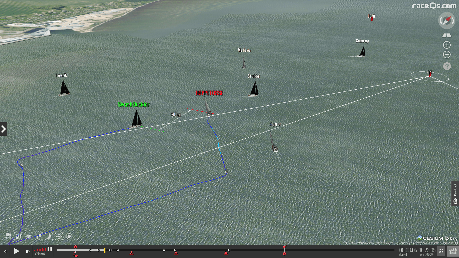 Greifswalder Mittwochsregatta 2017 läuft