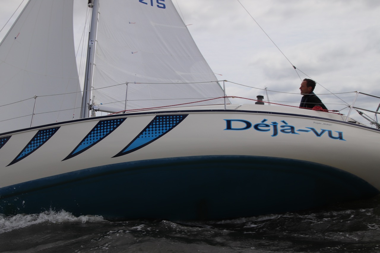 Spektakuläres Segeln direkt vor der eigenen Haustür