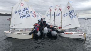 Segeln bis zur Dämmerung