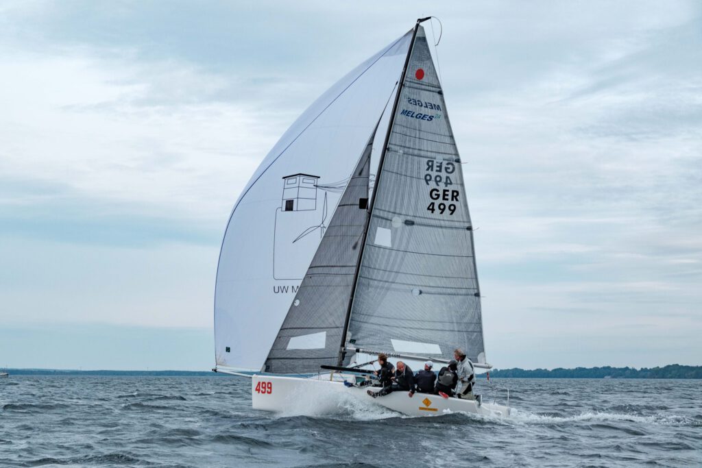 Melges24 "Slippery when wet"