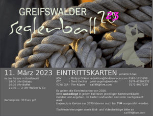 Greifswalder Seglerball am 11.März 2023
