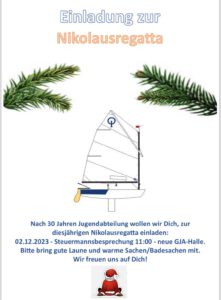 Nikolausregatta und neue GJA-Halle